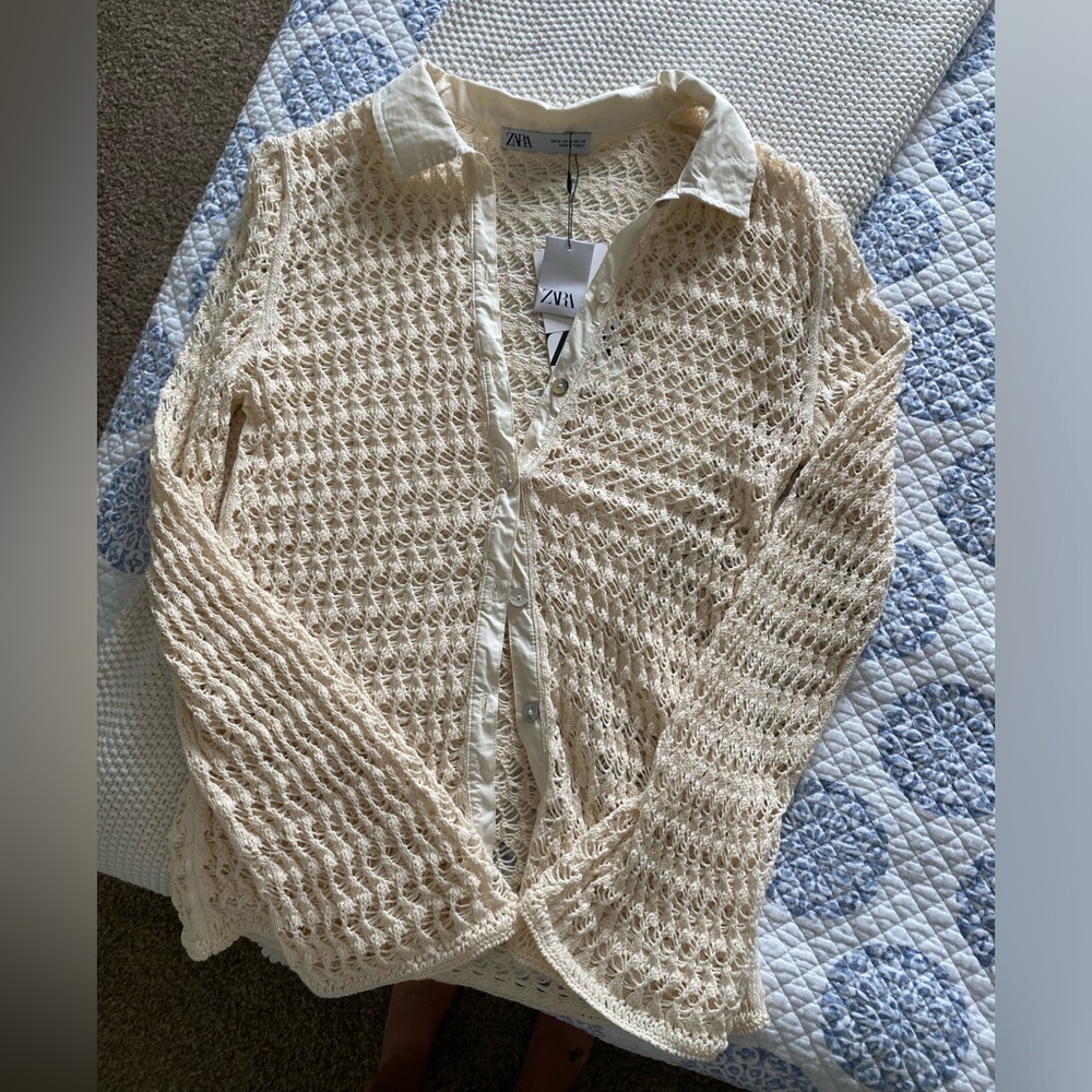 Crochet Zara top